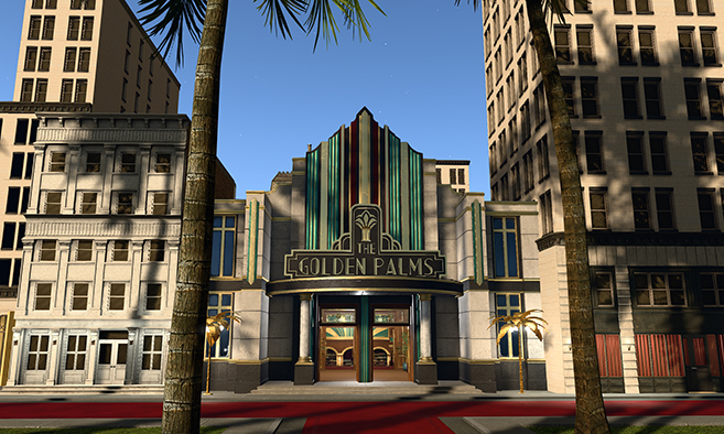 SL23B Golden Palms