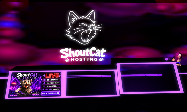 ShoutCat Hosting - Streams for SL DJs