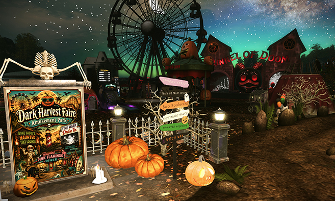 Dark Harvest Faire Amusement Park