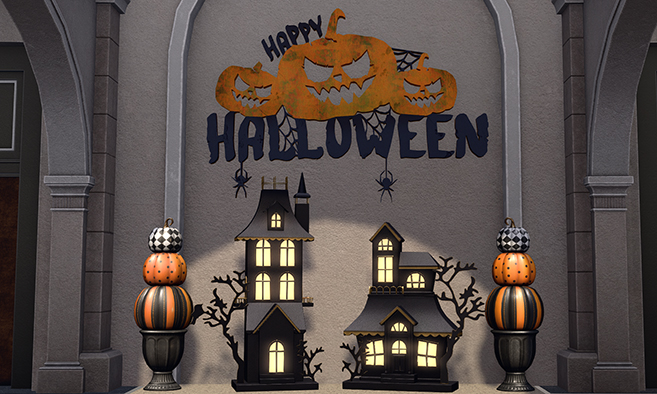 Halloween Shop & Hop - Dahlia