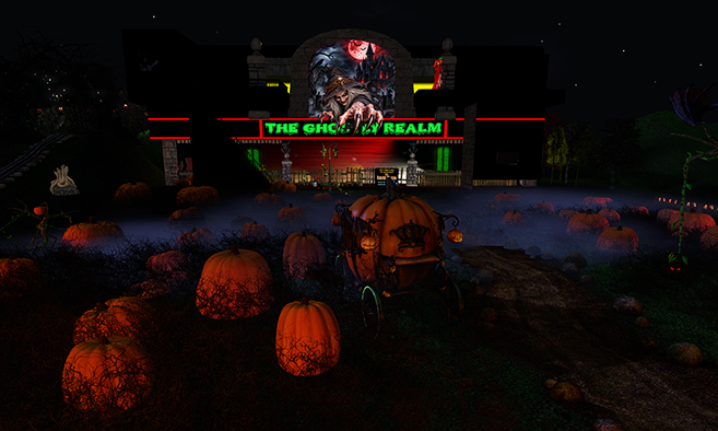 Dark Halloween Forest