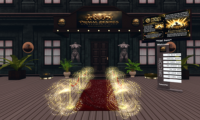 PRIMAL DESIRES GENTLEMEN'S LOUNGE