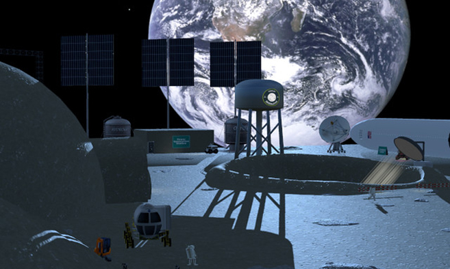 ISM Moon Base Shackleton