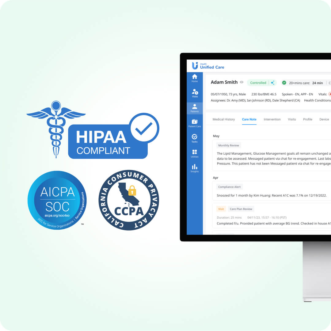 HIPPA compliant systems and security