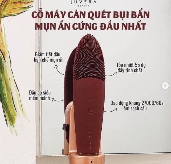 công dụng máy rửa mặt Juvera s