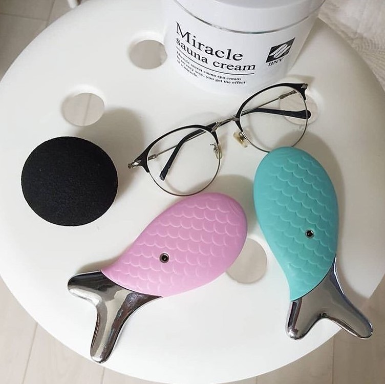 cấu tạo máy rửa mặt wellderma cleansing fish