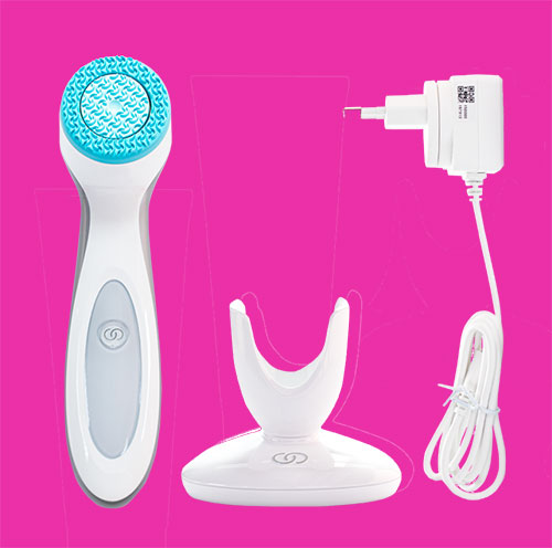 cấu tạo máy rửa mặt lumispa Nuskin