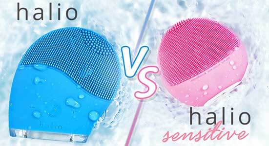 máy rửa mặt Halio và Halio Sensitive