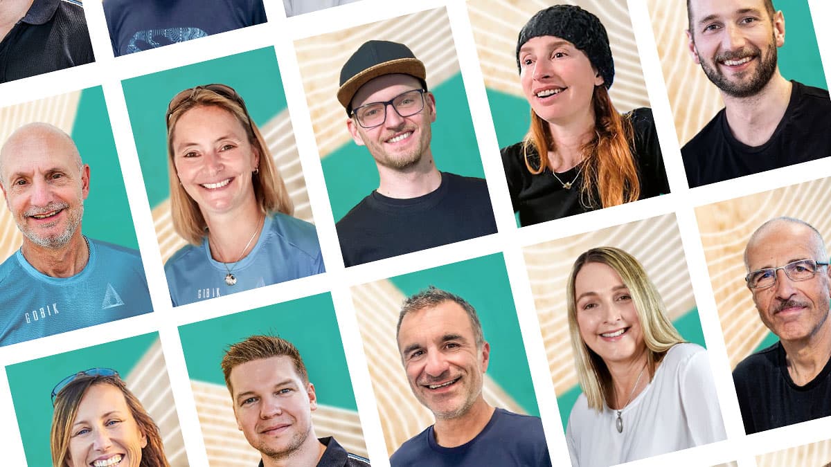 Verschiedenen Portratis vom Team von Sportpark Events als Übersicht