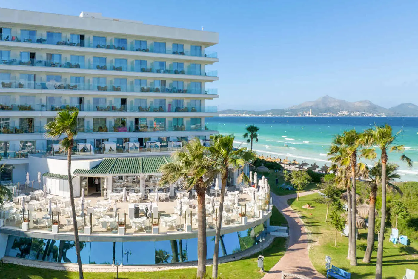 Aussenansicht des Hotels Playa Esperanza Resort, Playa de Muro