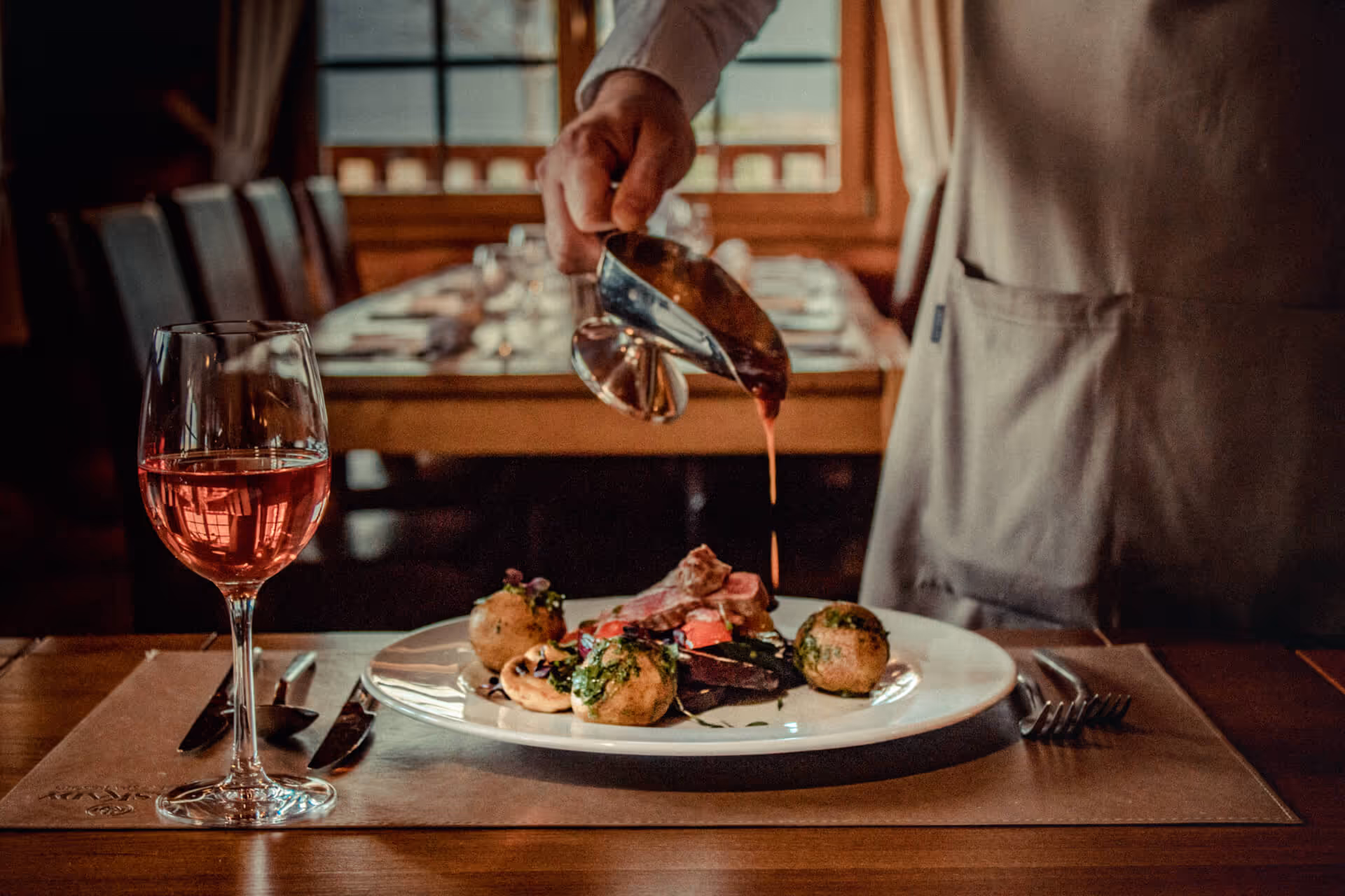 Gastronómia v kolibe Kaskady