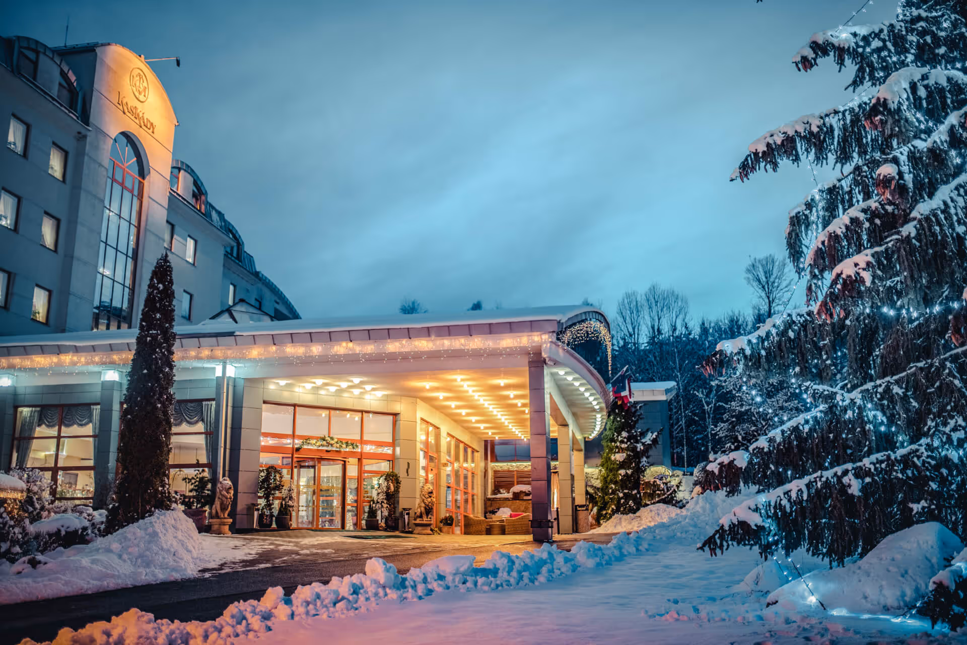 Hotel Kaskady exteriér