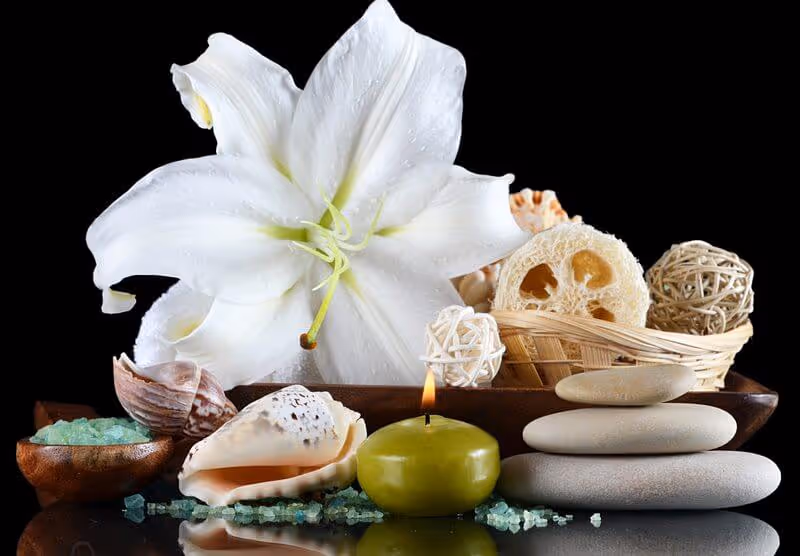 Massage with peeling effect