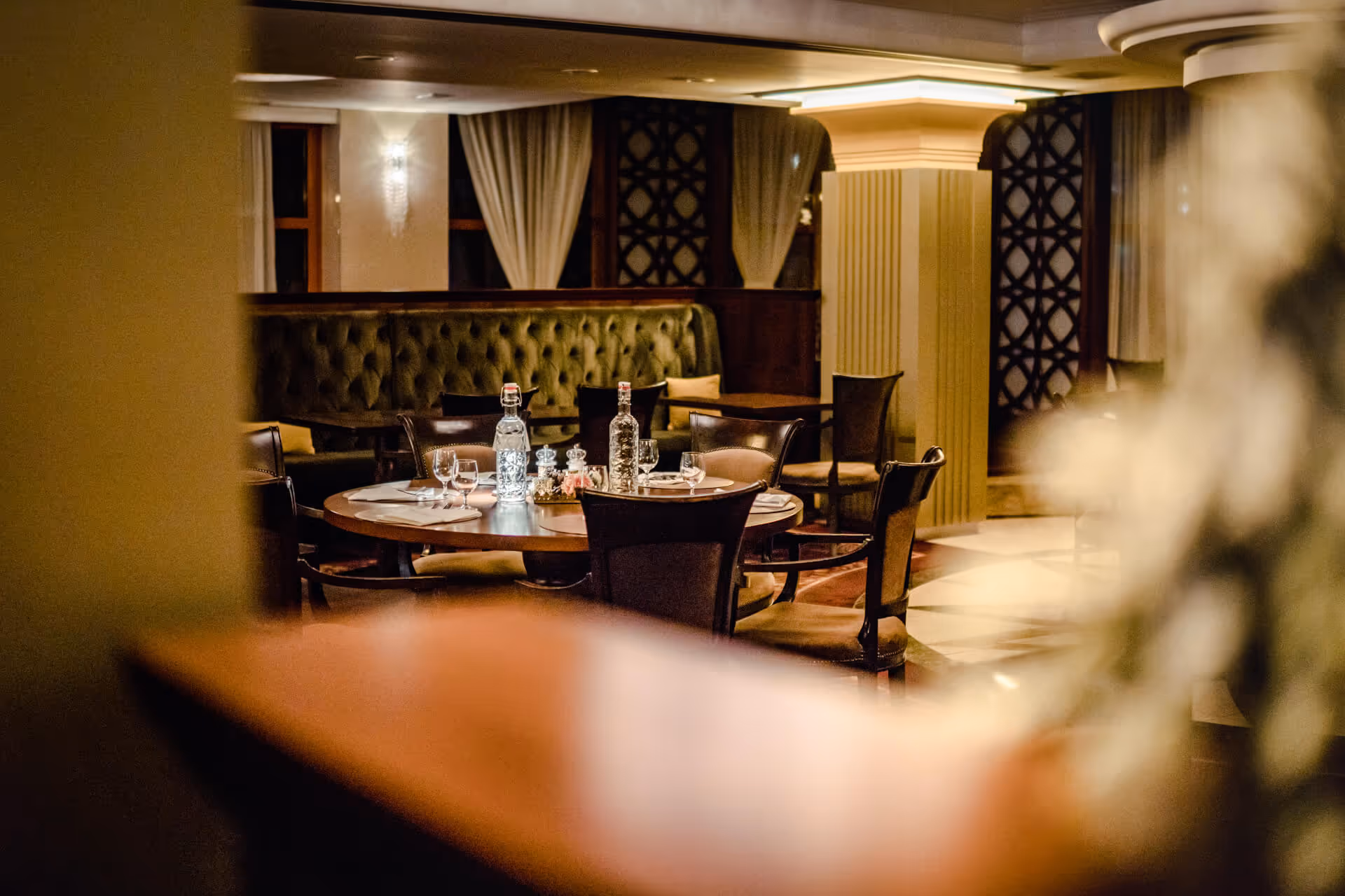 A stylish Lobby bar with a pleasant atmosphere is always a good choice.