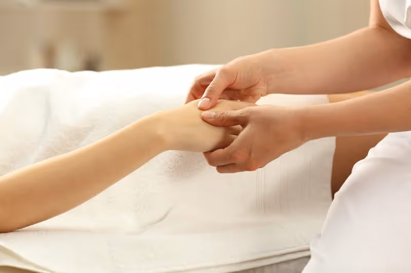 Palm massage