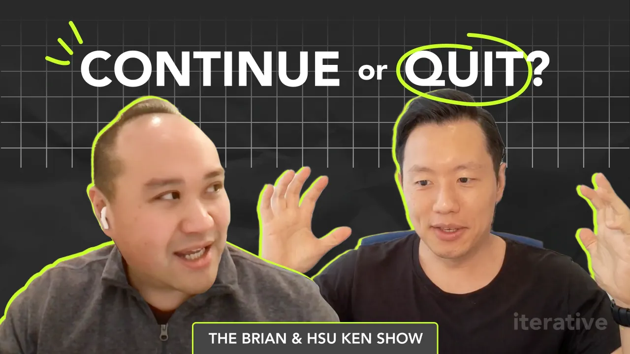 Should You Continue Working on Your Startup?