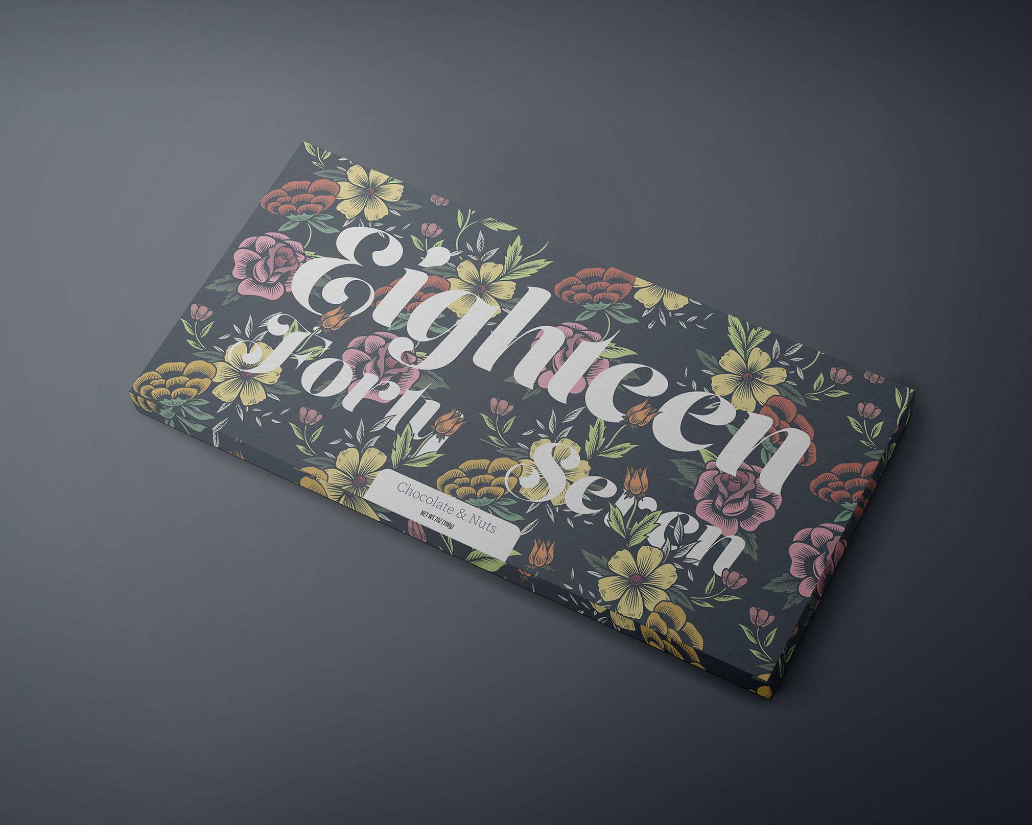 1847 chocolate brand identity