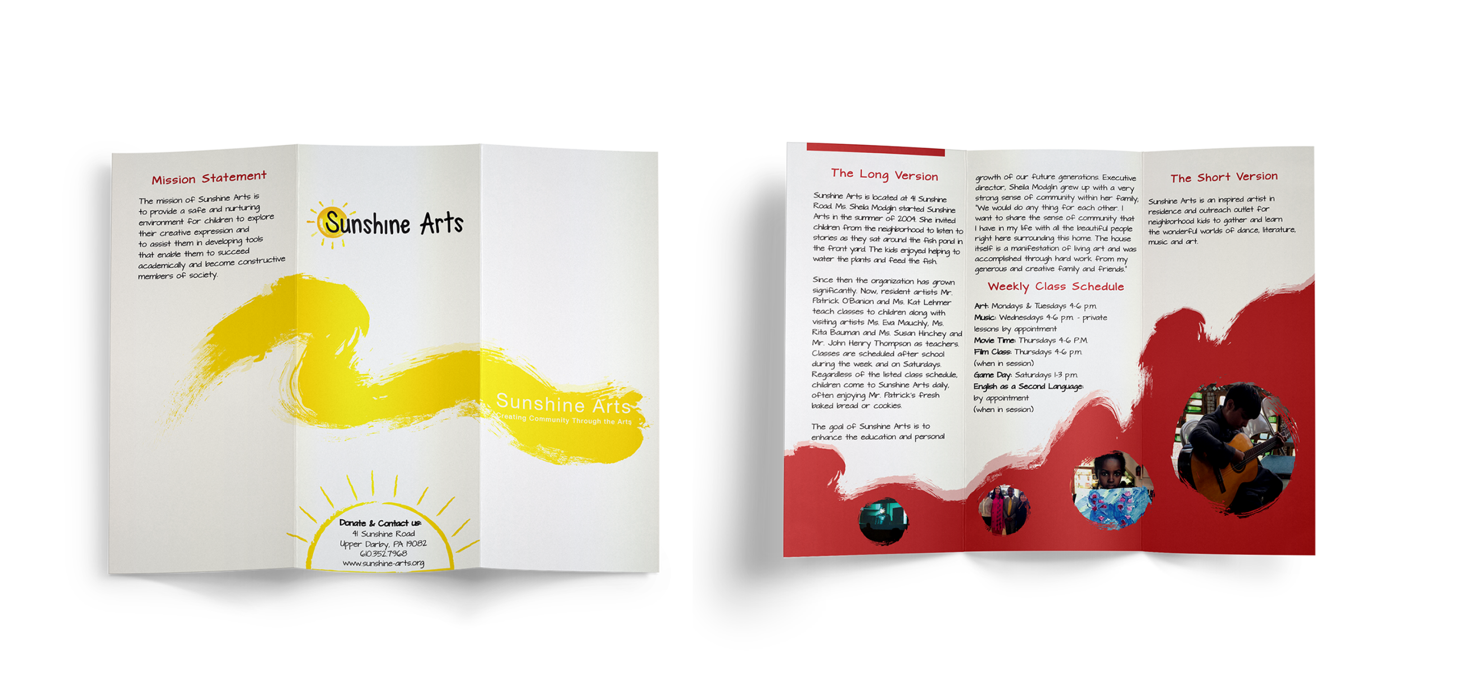 Sunshine Arts brand and website