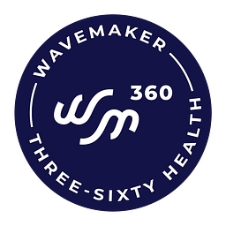 Wavemaker Three-Sixty Health logo