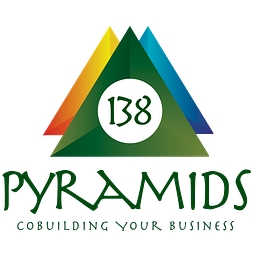 138 Pyramids logo