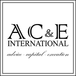 AC&E INTERNATIONAL logo