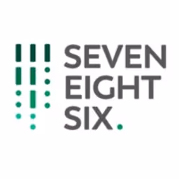 Seven Eight Six 7️⃣8️⃣6️⃣ logo