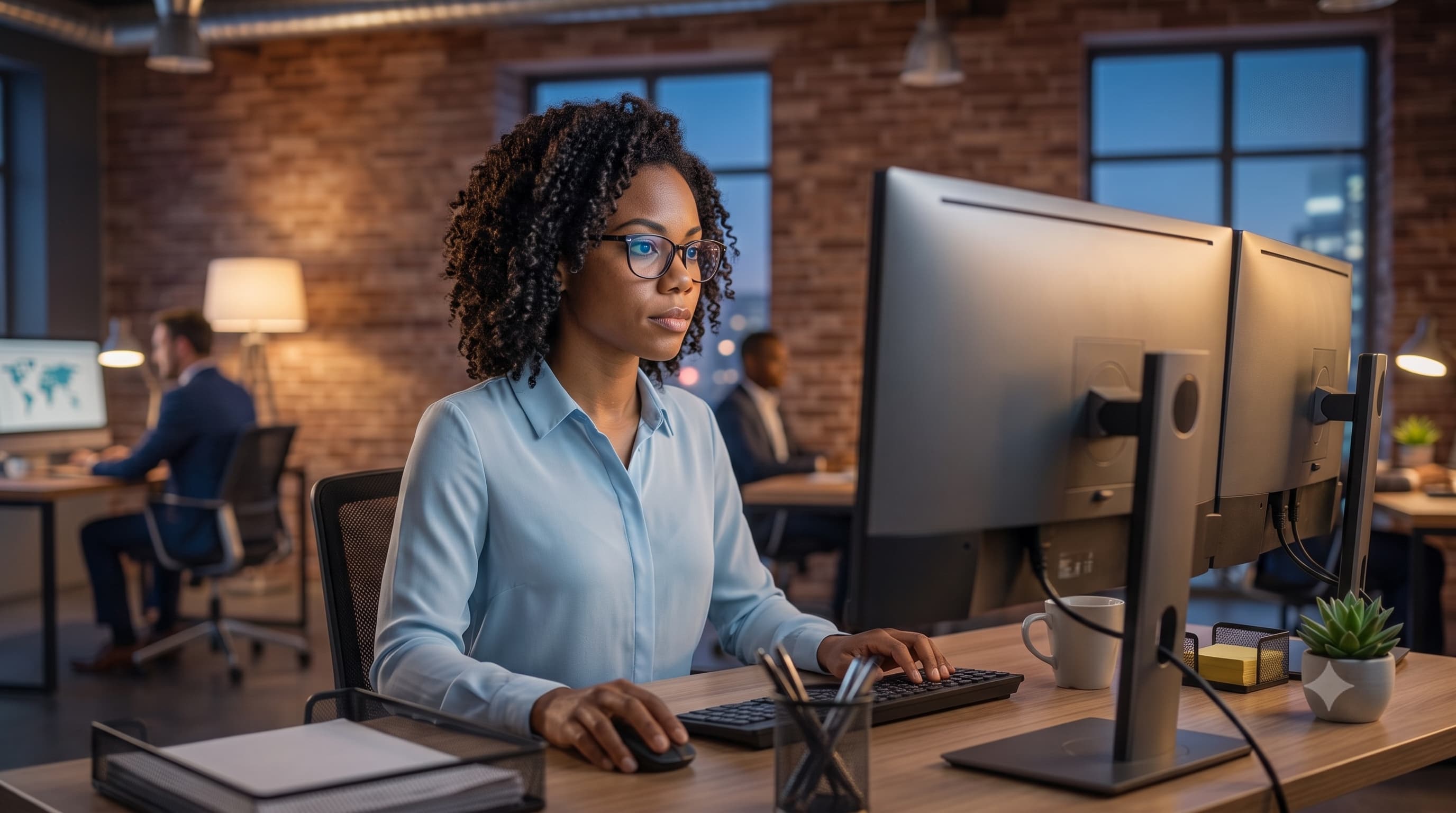 Agent using artificial intelligence to select employees based on characteristics