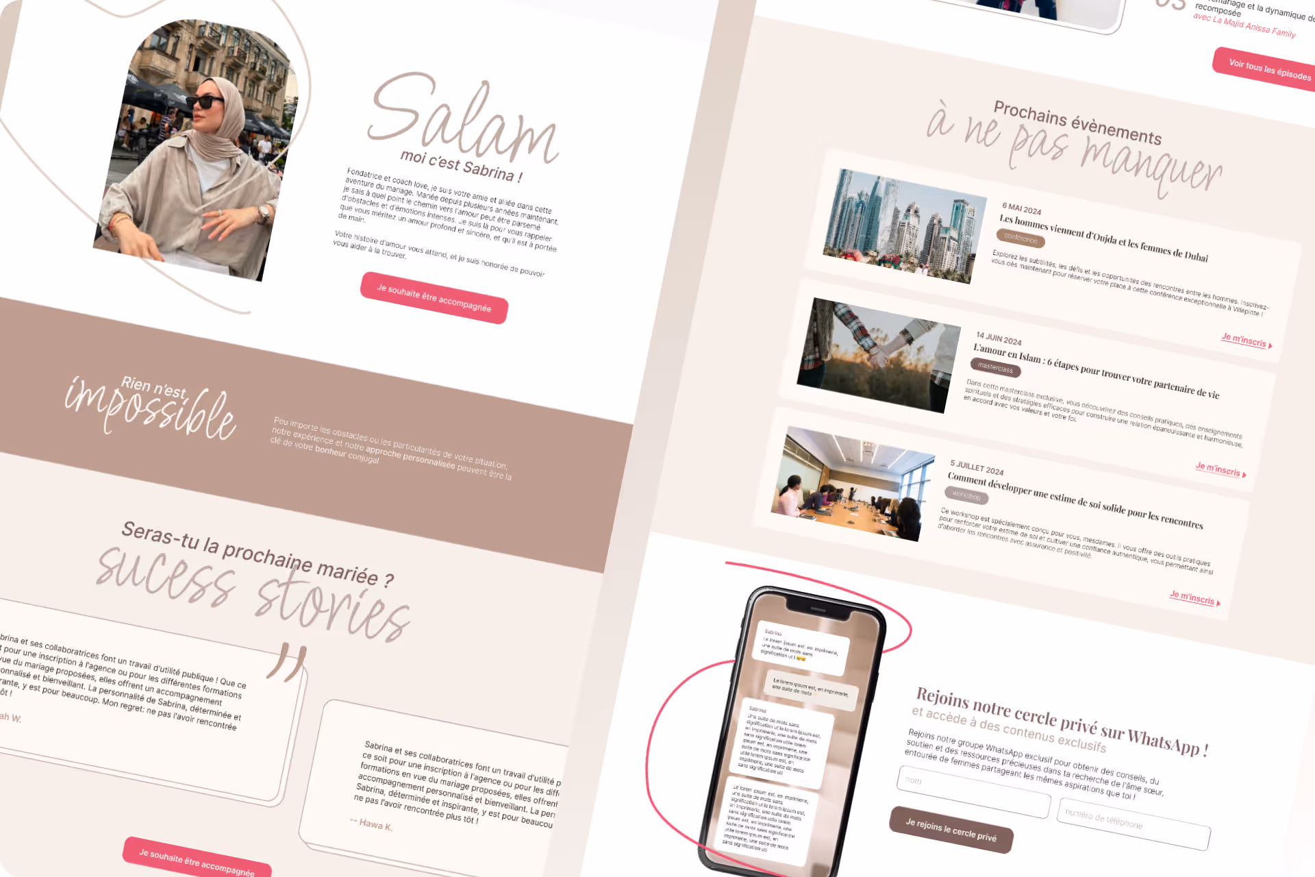 Personal branding website and blog