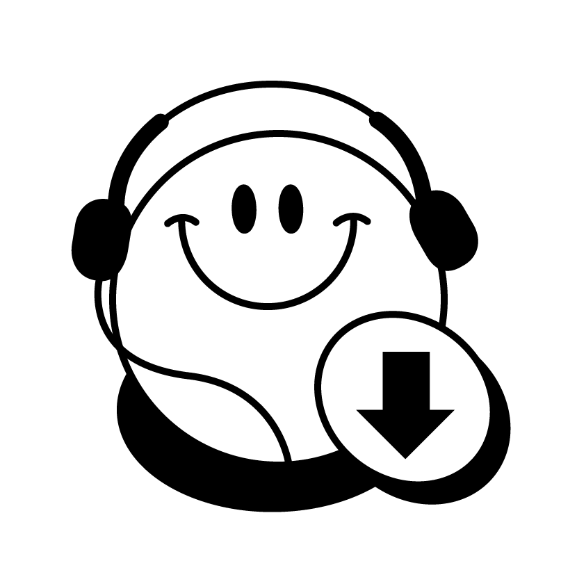 illustration representing offline listening