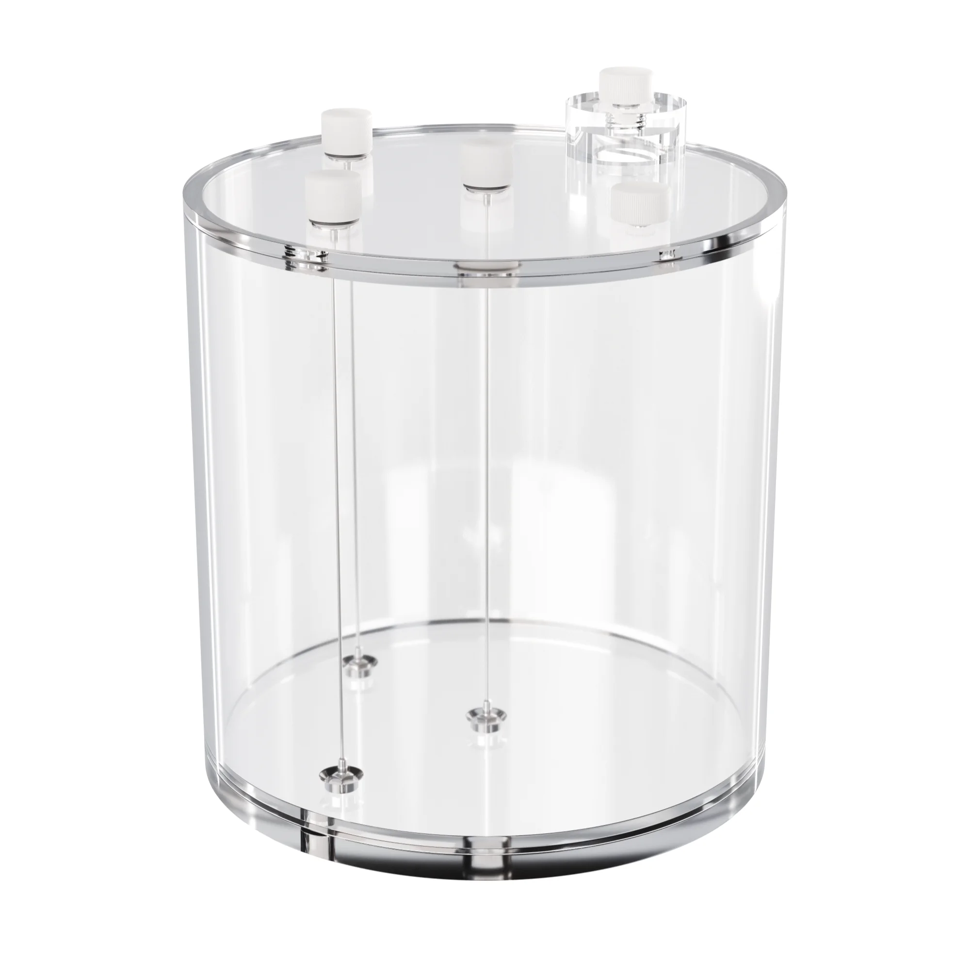 Pro-NM NEMA Linear Source SPECT phantom – transparent PMMA cylinder with three stainless steel line sources, 220 mm diameter, for spatial resolution QA per NEMA NU 1