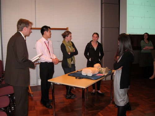Peter Charleston running a workshop exercise