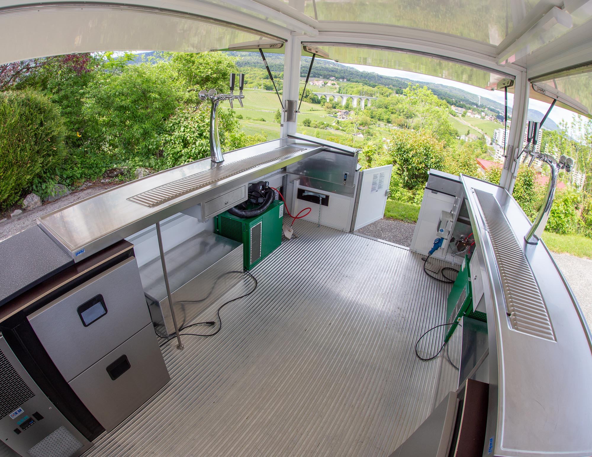 Intérieur remorque-bar