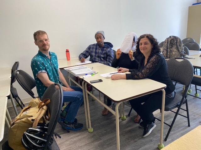 christmas party team picture