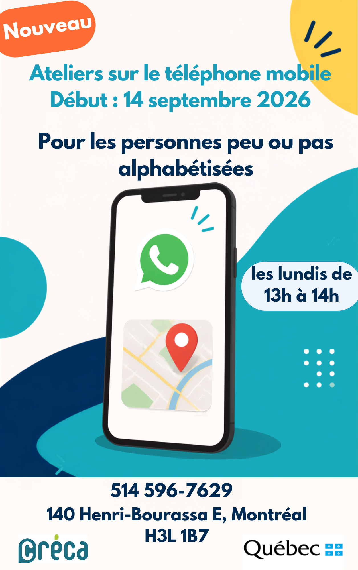 Nouveau projet  : Mobile en action