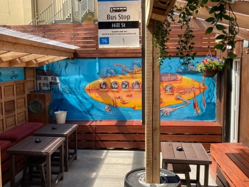 Kenny's Bar Backyard