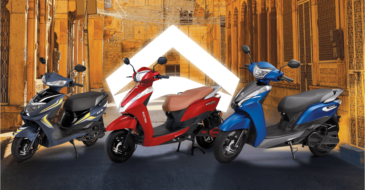 Ampere electric bike with Sibros connected platform technology - smart electric two-wheeler