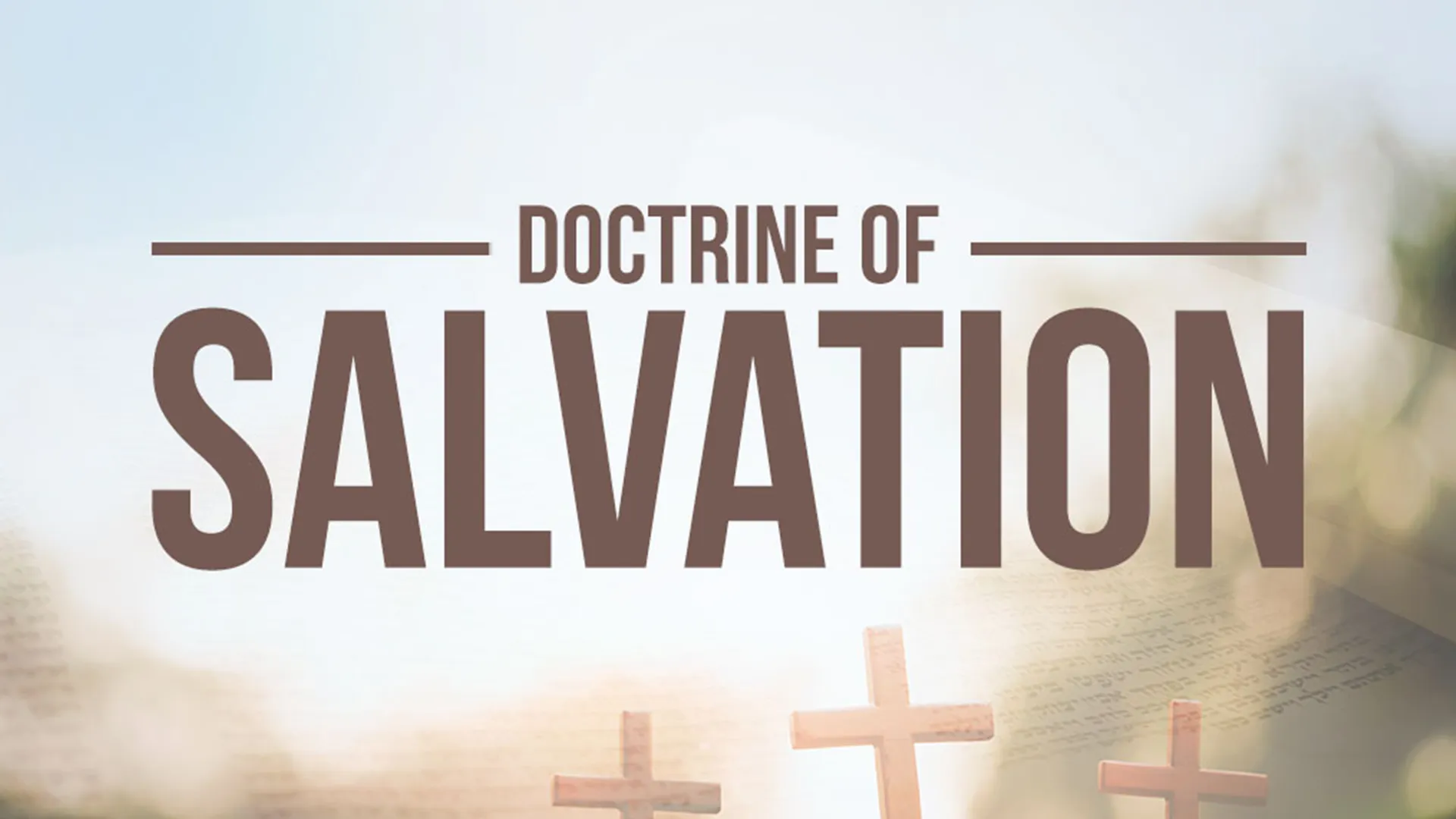 Doctrine of Salvation