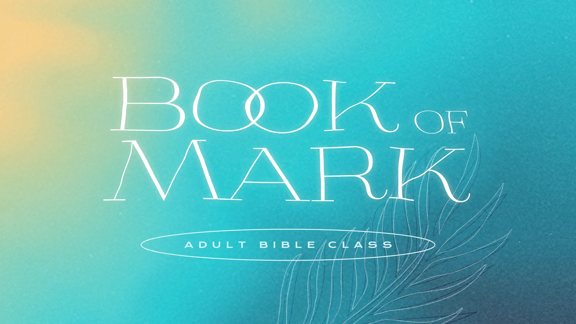 The Book of Mark
