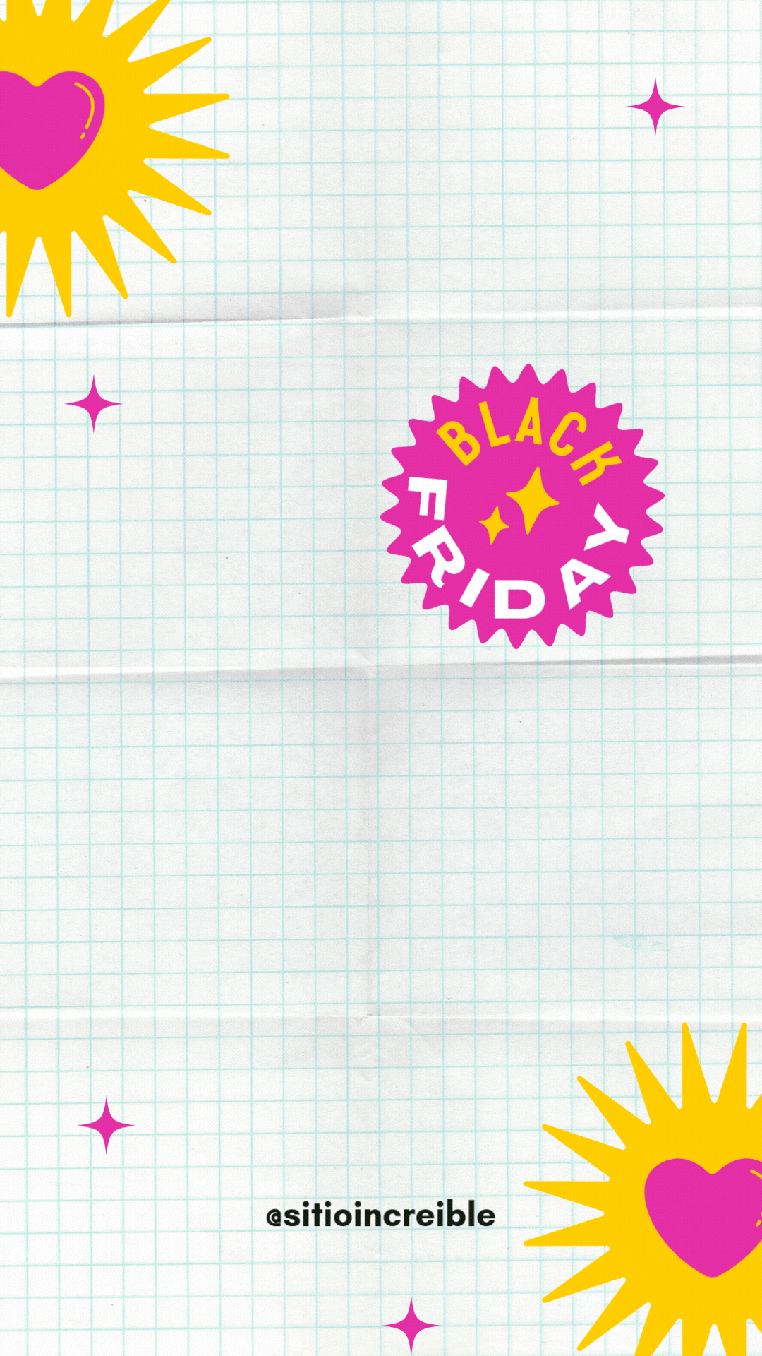 Gif black friday caratulas movil