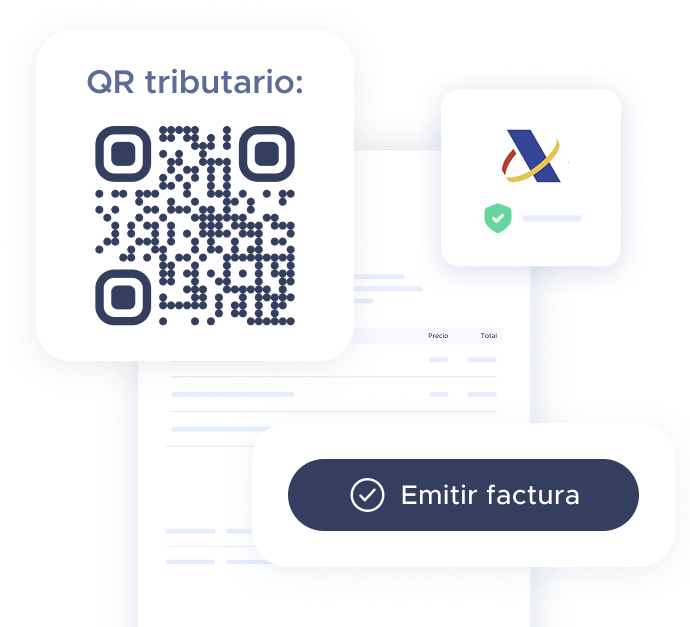 Factura con código QR