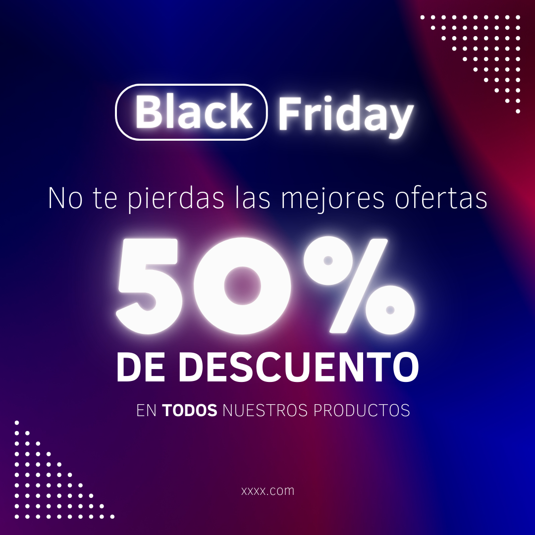 black friday descuento