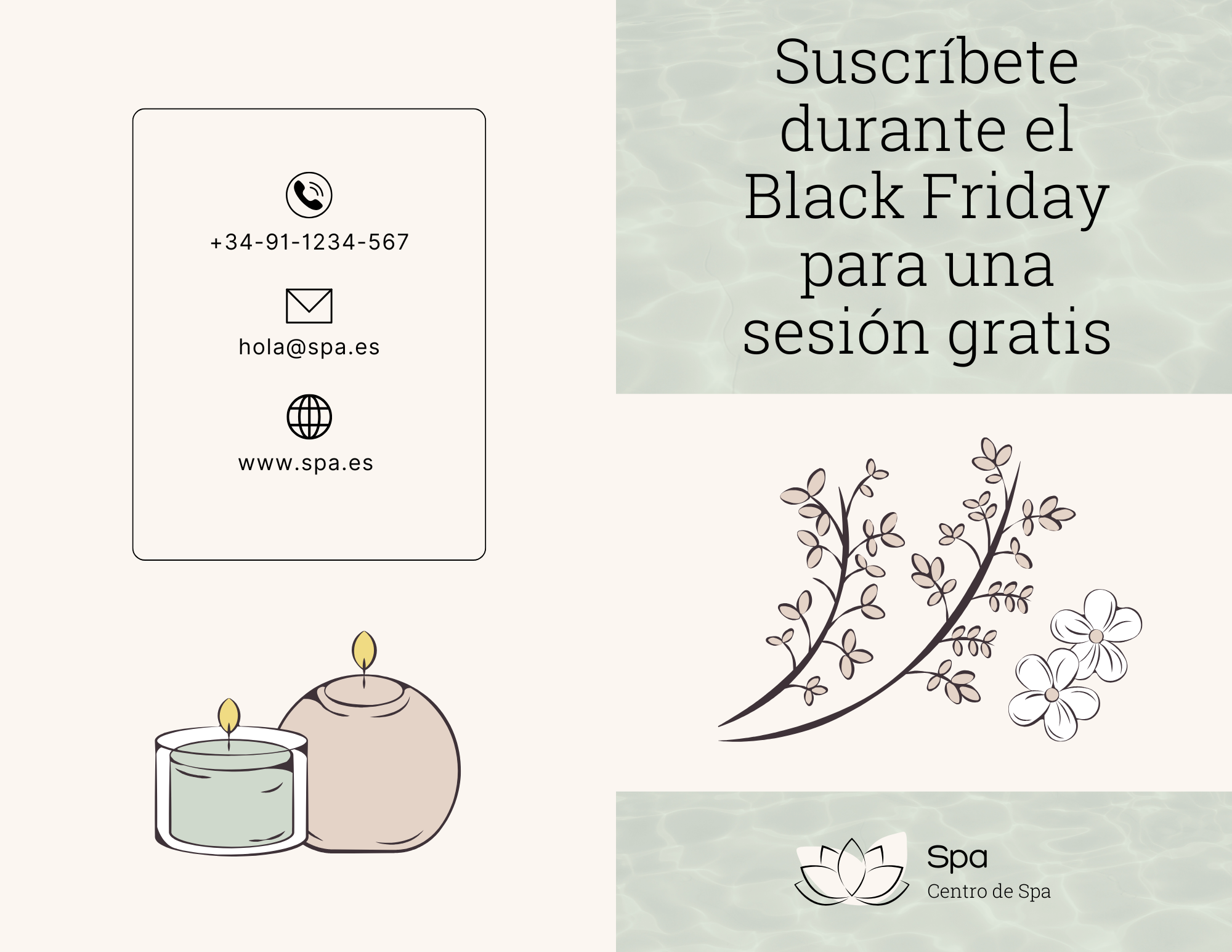 infografia black friday masajes