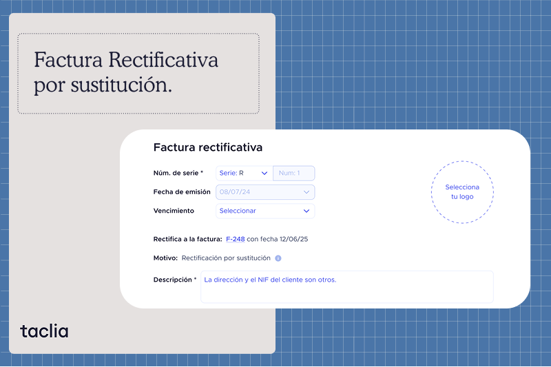 Factura rectificativa por sustitución: en qué casos aplicarla y cómo emitirla.