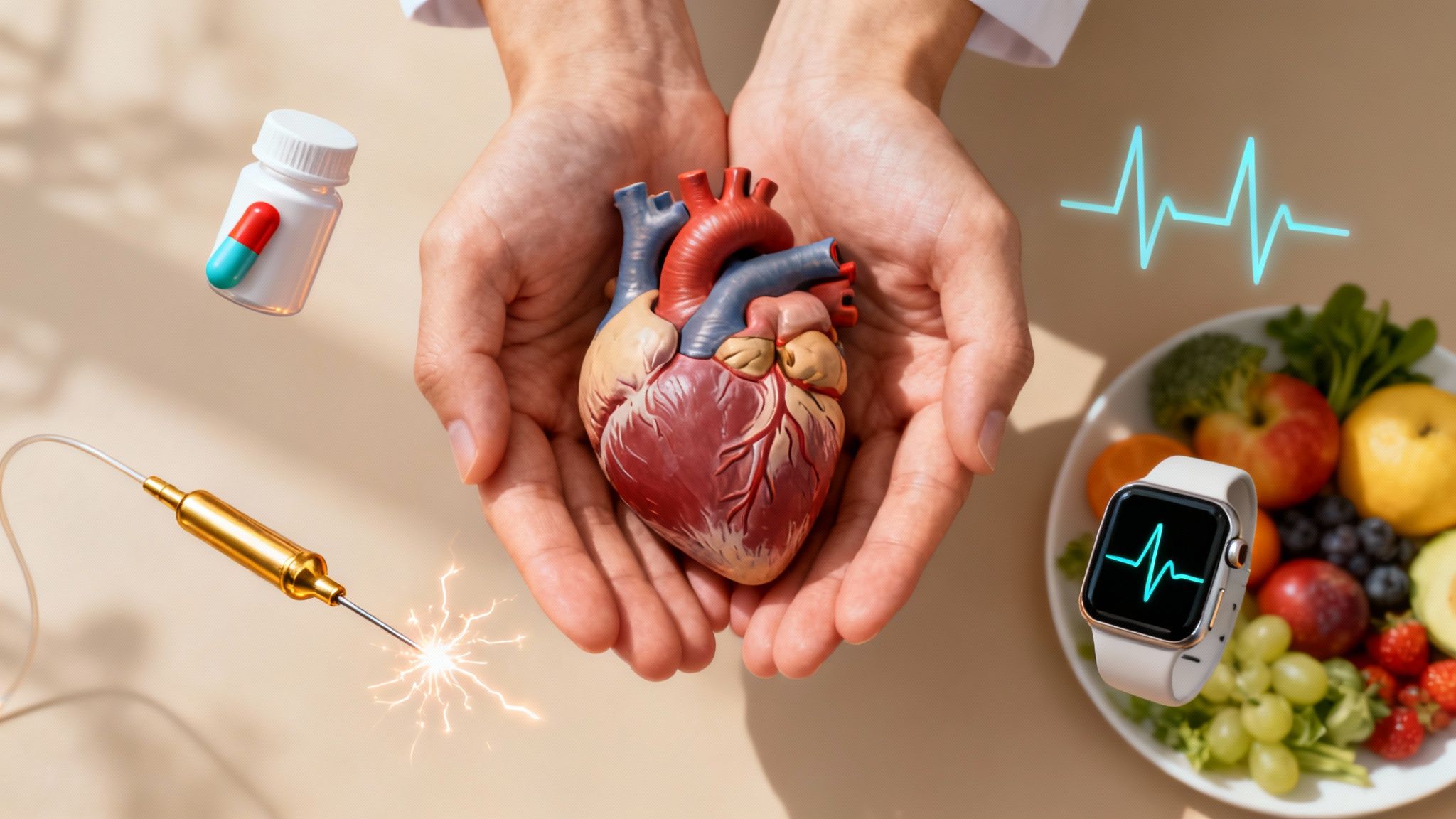 Feeling overwhelmed by AFib? This guide explains every treatment for AFib, from medications to procedures, in simple, reassuring terms to help you take control.