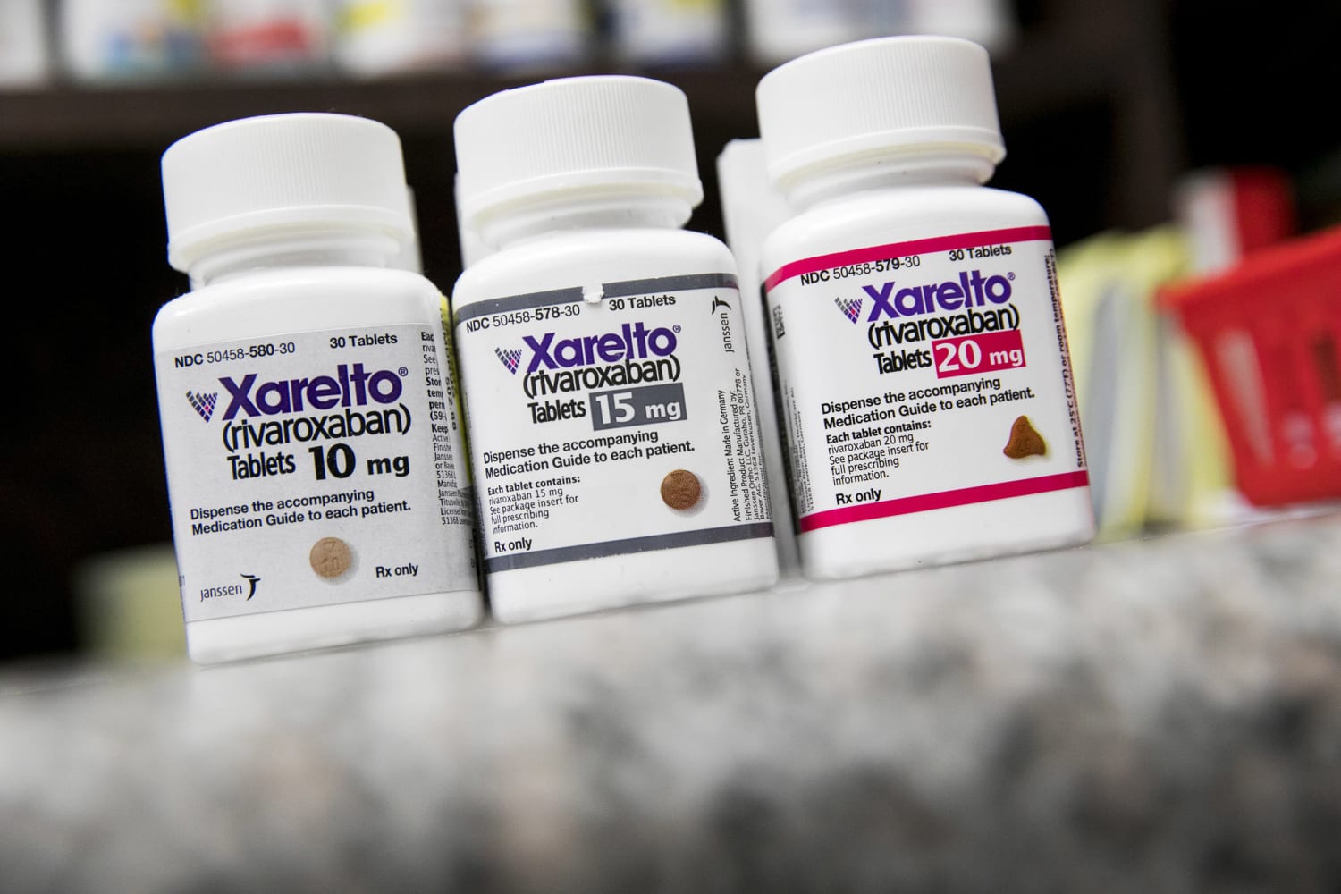 Example of Direct Oral Anticoagulants (DOACs)