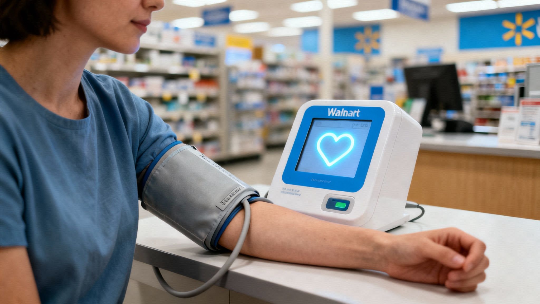 Learn how to get a blood pressure test walmart at Walmart, what your results mean, and simple steps to improve heart health.