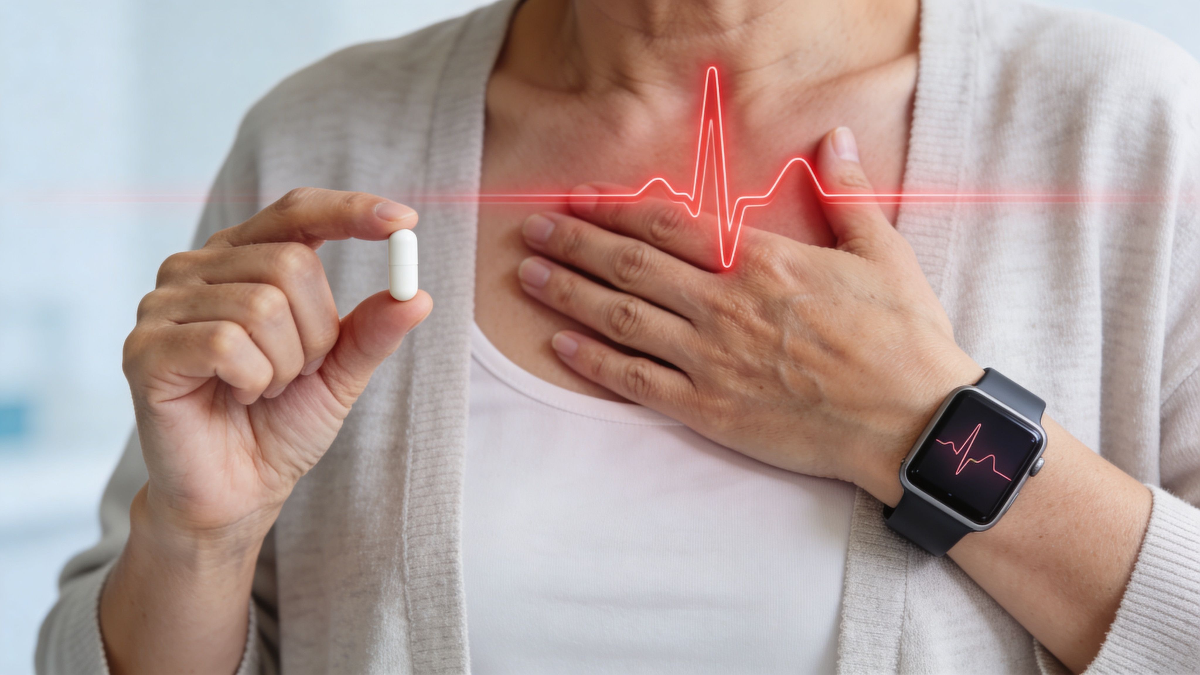 Wondering if can ibuprofen cause heart palpitations? Learn the risks, who's affected, and how your wearable ECG can help for peace of mind.