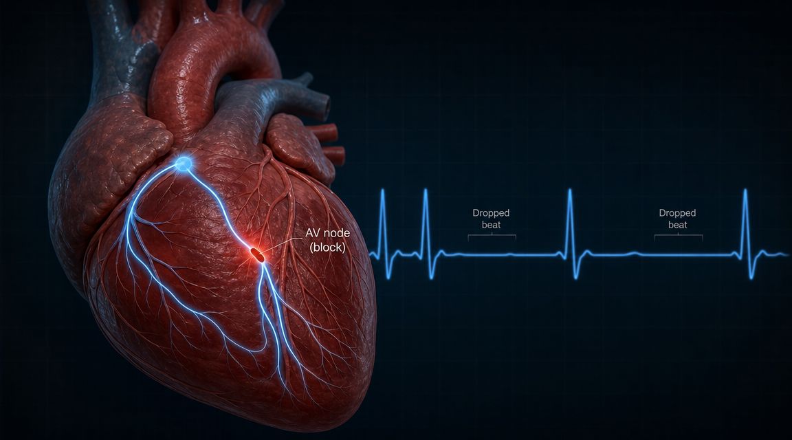 Learn what high degree AV block is, its causes, symptoms, and how at-home ECG monitoring can empower you to take control of your heart health.