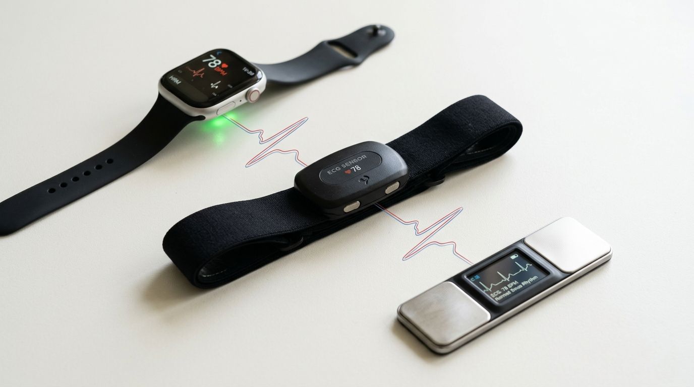Your expert guide to heart rate monitors USA. Understand accuracy, types, and how to get ECGs reviewed by experts for conditions like Afib.