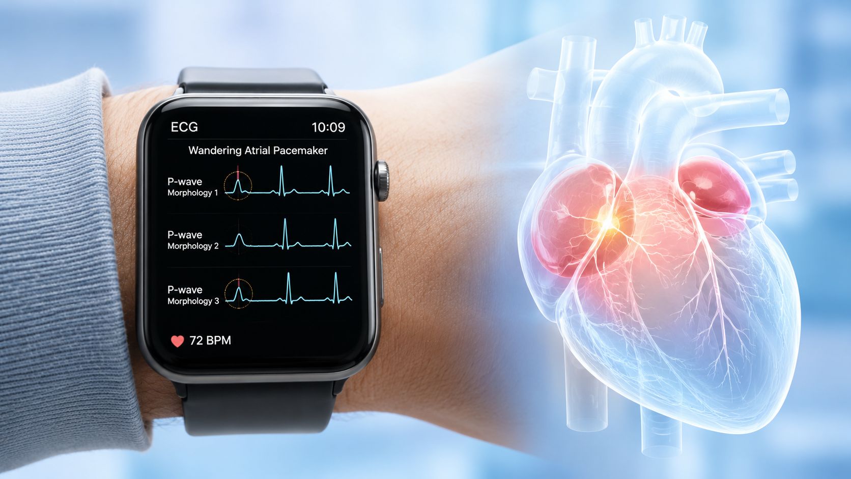 Wondering what is wandering atrial pacemaker on your ECG? Our simple guide explains WAP, its causes, symptoms, and how to tell it apart from other rhythms.